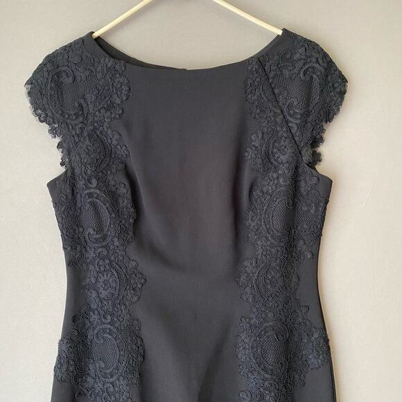Maggy London sz‎ 6 cocktail lace sheath dress - Picture 2 of 9